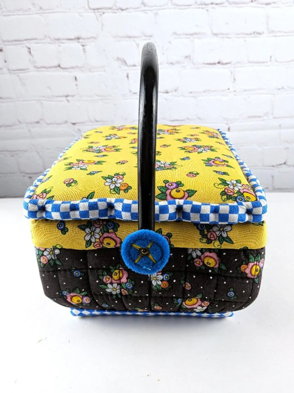 Vintage Mary Engelbreit Sewing Basket